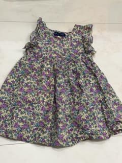little s.t.closet 花柄 ノースリーブ ワンピース 90のサムネイル