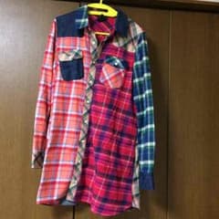 Xgirl＊チェックシャツワンピースのサムネイル