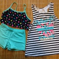 女児水着3点セットのサムネイル