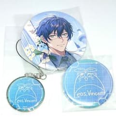 レオス・ヴィンセント にじさんじ 缶バッジ SYMPHONIA 26個 レオス・ヴィンセント アニメイトカフェ 缶バッジ にじさんじ
