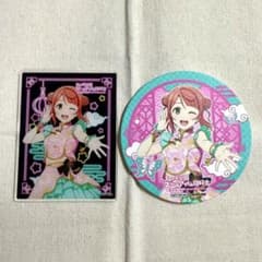 虹ヶ咲　「横浜中華街」コラボ　コースター　アクリルカード　上原歩夢のサムネイル
