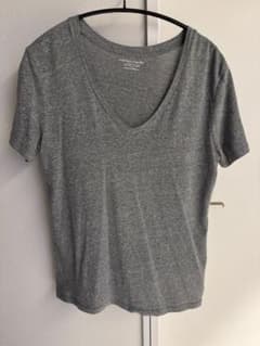 【M】VネックTシャツ グレーのサムネイル