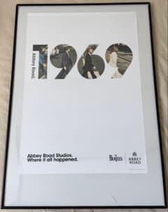 ビートルズ　アビー・ロードスタジオ　公式ショップ購入　1969 ポスターのサムネイル