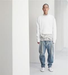 HED MAYNER 再構築デニム ジーンズ ワイドパンツ バギーパンツのサムネイル