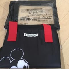 ル・クルーゼ　ミッキーマウスデザイン　保冷バッグ　GLOW 7月号付録のサムネイル