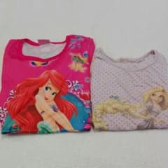 ネコ太郎様専用！アリエルワンピース ラプンツェルカットソーのサムネイル
