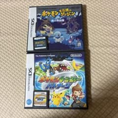 ポケモン不思議のダンジョン・ポケモンレンジャー バトナージDSカセット２つセットのサムネイル