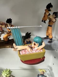 ドラゴンボール ドラカプ クライシス編　悟空&ブルマ　フィギュア　お風呂 ドラゴンボール ドラカプ クライシス編 悟空&ブルマ フィギュア お風呂