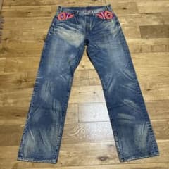 swagger スワッガー プライドデニム ラインストーン ダメージ 