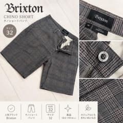 Brixton ブリクストン チノショートパンツ チェック柄 サイズ32のサムネイル