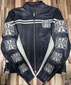b*d様 west coast choppers leather jacket b*d様 west coast choppers leather jacket - メルカリ