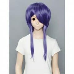 ウィッグ 新品 コスプレ パープル 紫のサムネイル