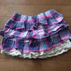 さやママプロフ必読様 専用 チェックのショートパンツ100センチのサムネイル