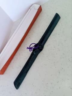 【美品】鉄器 文鎮　シンプル竹モチーフ　 書道用品のサムネイル