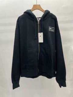 NIKE STUSSY コラボ ジップアップパーカー ブラック M~~のサムネイル