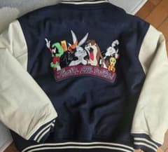 美品！LOONEY TUNES/ルーニーテューンズ/ 古着/スタジャン/キッズのサムネイル