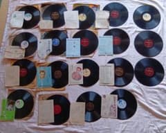【ジャンク品】昭和レトロ SPレコード まとめ売り 20枚　邦楽 歌謡曲のサムネイル