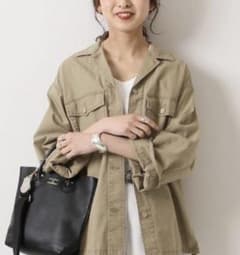 Spick and Span  リップストップアーミーシャツブルゾンのサムネイル