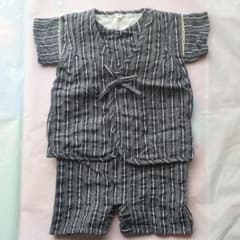 [美品]無印良品 ベビー用 甚平 (90)のサムネイル