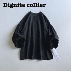 ✨新品✨ディニテコリエ ブラウス バルーンスリーブ ギャザー ドロップ 