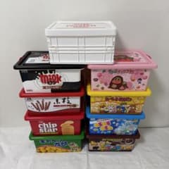 お菓子パッケージ コンテナボックス 9個セット - メルカリ