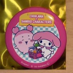 헌책방 게짱 치이카와 × 산리오 캐릭터 캔 배지