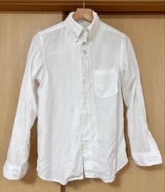 nisica ホワイト 長袖リネンシャツ size 1のサムネイル