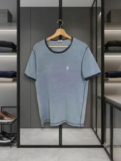 D&G ドルチェ＆ガッバーナ リンガーTシャツ Y2K ブルーグレーのサムネイル