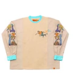 【新作】left alone ドーナツファッシーフロングスリーブTシャツのサムネイル
