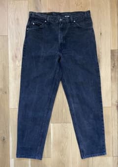 Levi’s550USA製1995年オレンジタブ ブラックデニム W36 L30のサムネイル
