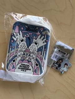 スピッツSpitzゴースカ9 祝祭刺繍ポーチ新品未開封とキーホルダー