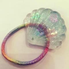 FB様専用シェル ヘアゴムのサムネイル