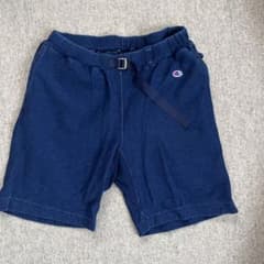 Champion REVERSE WEAVE ショートパンツ ネイビー Mのサムネイル