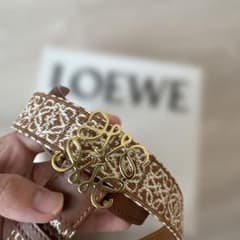 ぽ*と様 LOEWE ロエベ ベルト アナグラム ジャガード ぽ*と様 LOEWE ロエベ ベルト アナグラム ジャガード - メルカリ