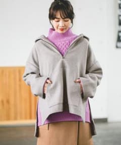 ぐるみ様専用★美品✨ポンチョコートのサムネイル