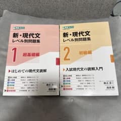 新・現代文　レベル別問題集　超基礎編　初級編　セットのサムネイル