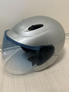 バイク　ヘルメット　125cc以下　シルバーのサムネイル