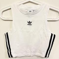 adidas originals クロップド ノースリーブ　ホワイトのサムネイル
