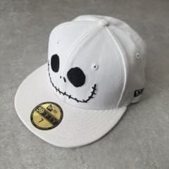 【レア】ニューエラ ナイトメア コラボ キャップ 帽子 ジャック 白 ディズニー