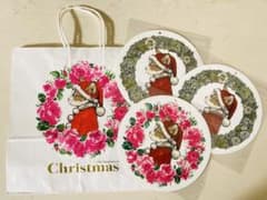 ヒグチユウコ ×高島屋クリスマス限定コラボオーナメント3枚&ショッパー
