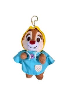 [미품]디즈니 칩과 데일 봉제인형 레인 코트