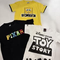 120 Tシャツ まとめ売り 3枚セットのサムネイル