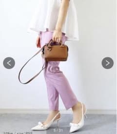 タグ付き　プッチージョ　ニッセン　テーパードパンツ PSSサイズのサムネイル