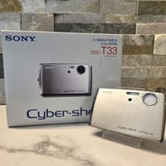 SONY Cyber Shot DSC-T33　サイバーショット　シルバー　箱付 SONY Cyber Shot DSC-T33 サイバーショット シルバー 箱付