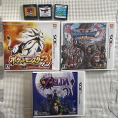【ポケモン、ドラクエ、FFなど】人気ソフトまとめ売り　3DS本体付き 3DS ソフト まとめ売り ゼルダ ドラクエ ポケモン - メルカリ