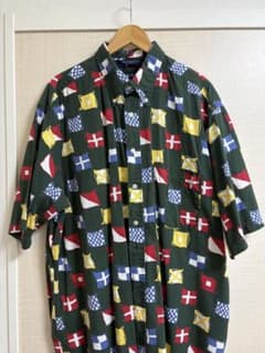 NAUTICA フラッグ柄 半袖シャツのサムネイル