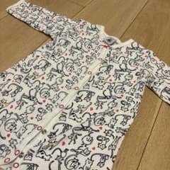【プチバトー】ロンパース　ねこ柄のサムネイル