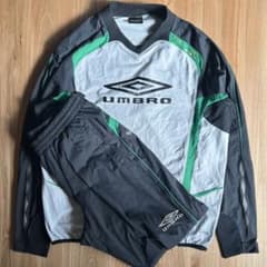OLD UMBRO アンブロ セットアップ ジャージ L 90s デサントのサムネイル