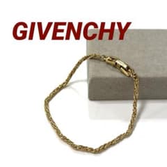 正規品】ジバンシィ ツイストチェーン デザインブレスレット ゴールド 