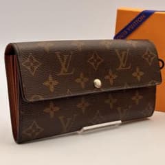 鑑定済み】ルイヴィトン✨長財布 10枚✨モノグラム✨ポルトフォイユ